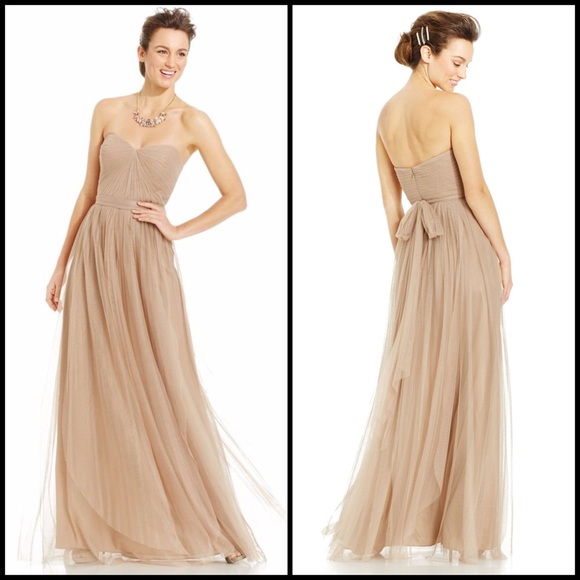 Adrianna Papell Convertible Corset Tulle Gown - Picture 8 of 15